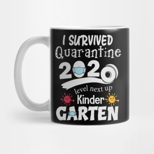 i survived quarantine 2020 level next up kinder garten Mug